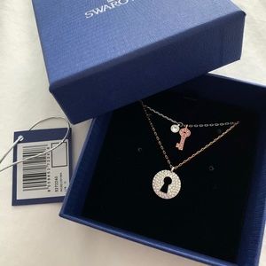 Swarovski 2 piece necklace set.